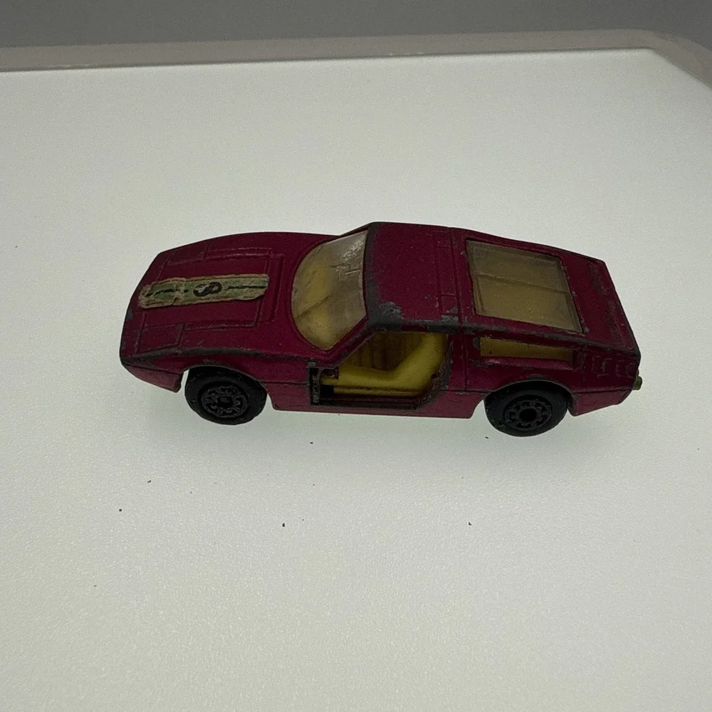 1972 Matchbox Superfast Lesney No. 32 Maserati Bora Made in England Missing Door